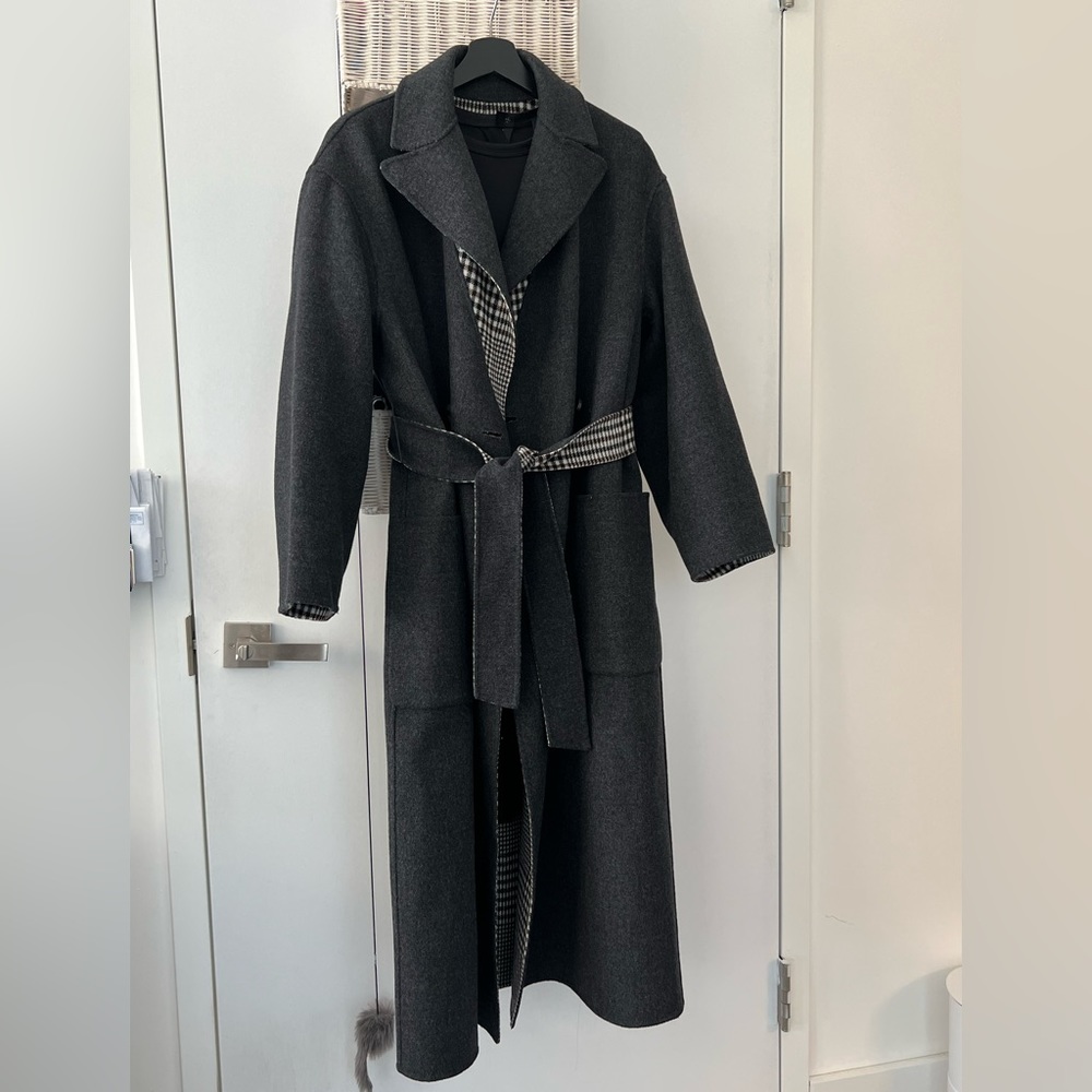 Max Mara Weekend wool reversible 2 sided coat